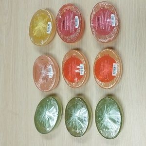 9 Bath & Body Works Glycerin Bar Soap 4 oz each New